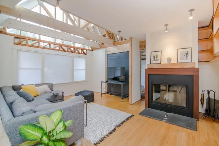 houston tx clean living room